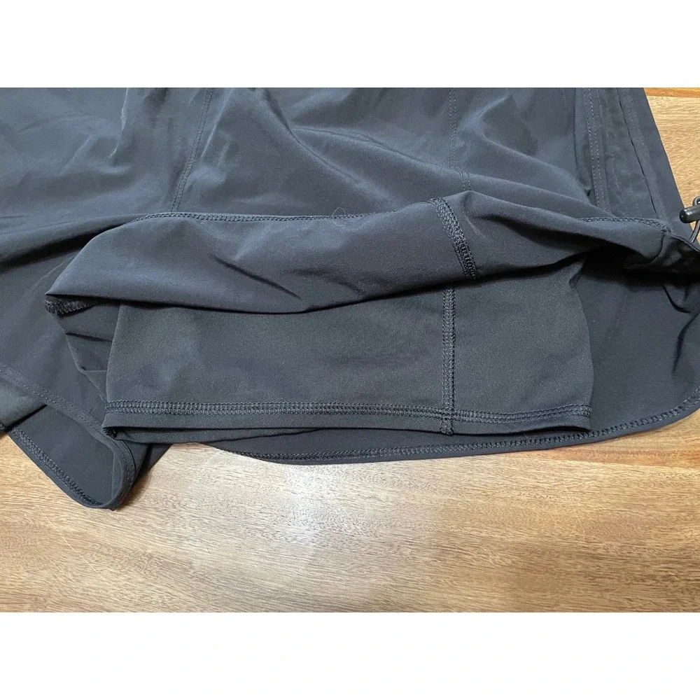 Avia Shorts 2-in-1 Athletic Running XXL Black Built-in Liner Pockets Cinch Side